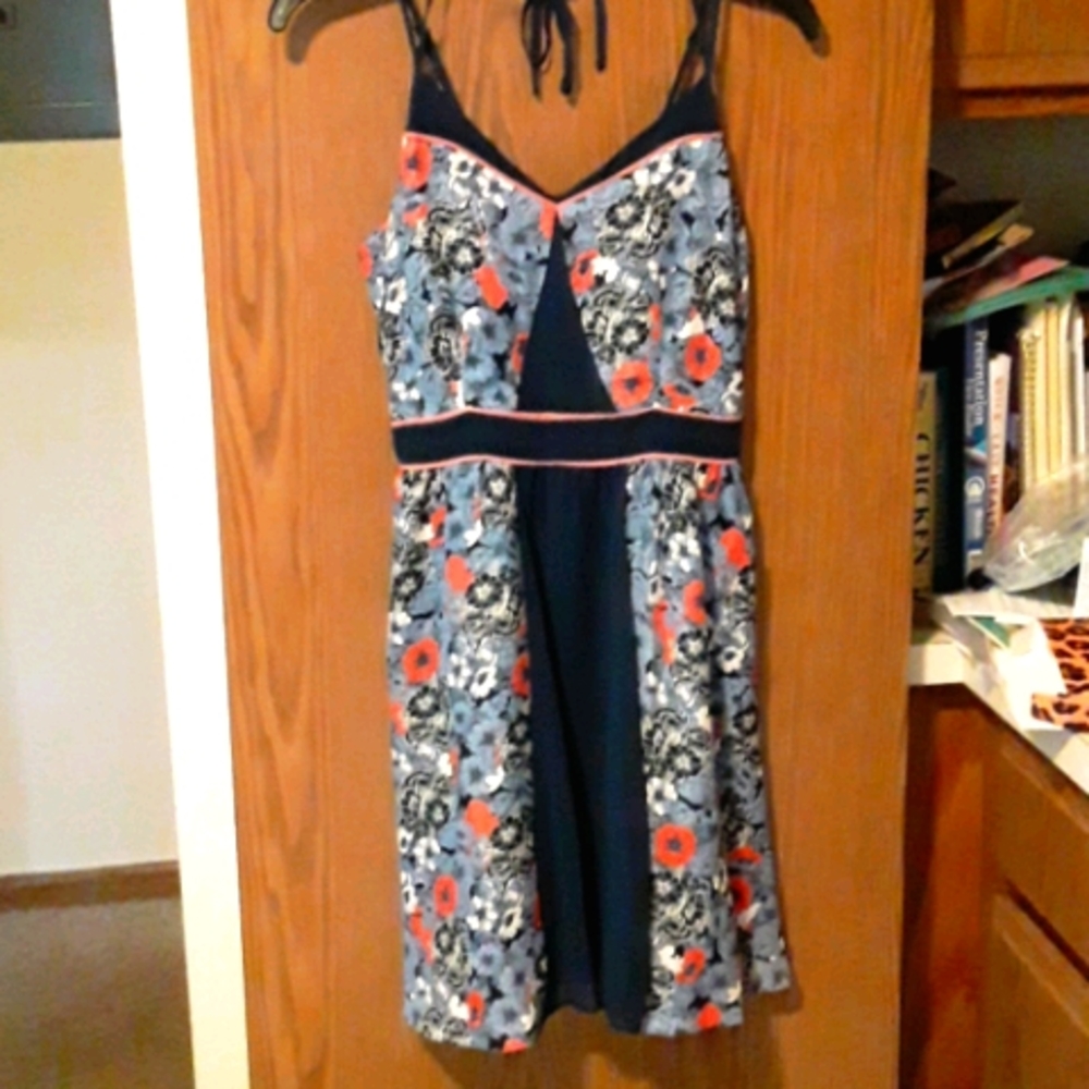 Lauren Conrad vintage style floral dress 6
